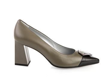 8737 Marino Fabiani Shoes / Green - Black